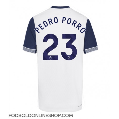 Tottenham Hotspur Pedro Porro #23 Hjemmebanetrøje 2024-25 Kortærmet